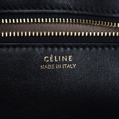 Celine Natural Calfskin Medium Tie Knot Tote Black 6 of 10