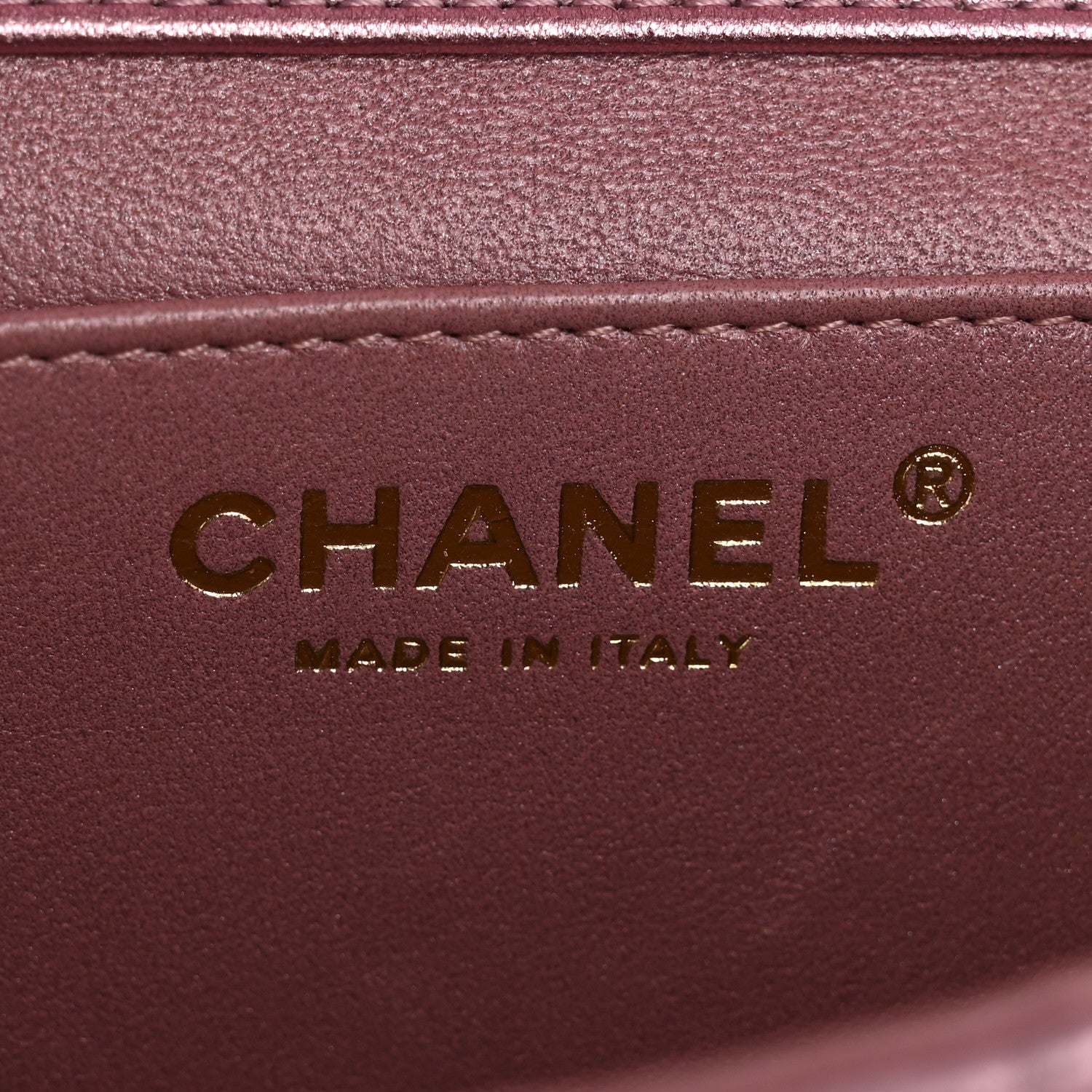 Chanel Metallic Lambskin Tie My Bow Flap Clutch With Chain Pink 6 of 11