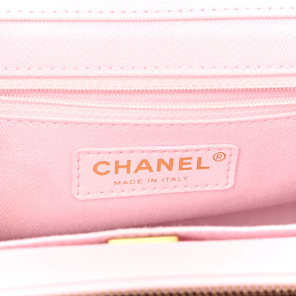 Chanel Caviar Quilted Small Business Affinity Flap Light Pink 6 of 11