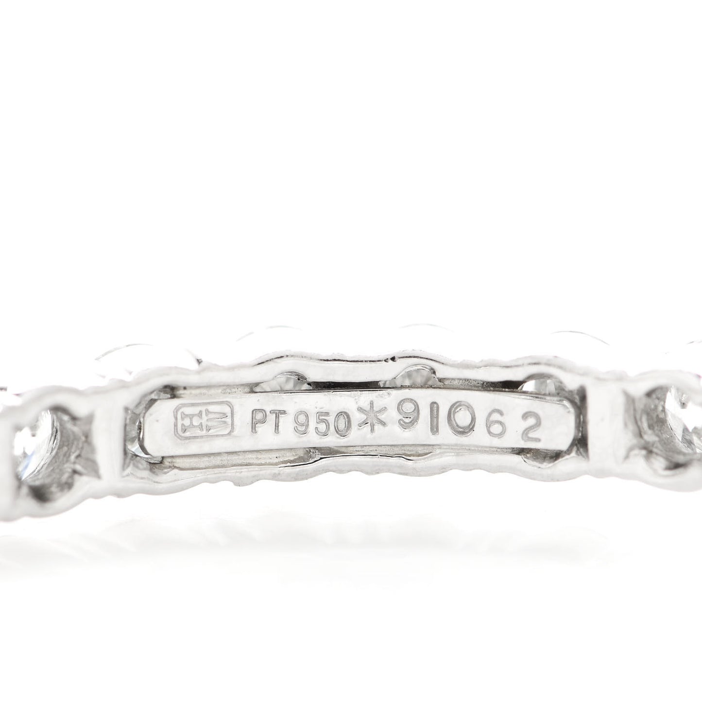 Platinum Diamond Inside Out Hoop Earrings