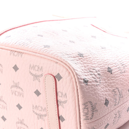 MCM Visetos Medium Liz Reversible Shopper Tote Soft Pink 6 of 10