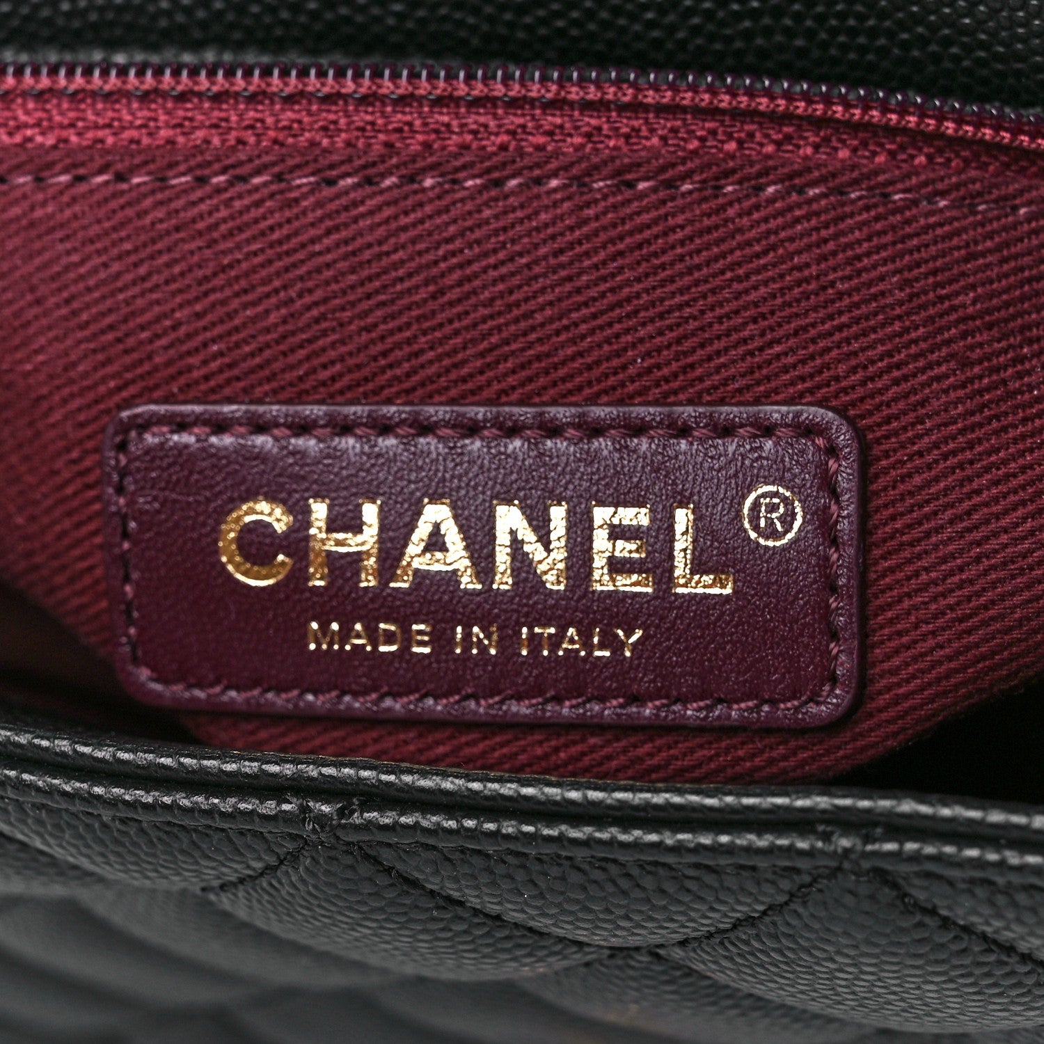 Chanel Caviar Quilted Small Coco Handle Flap Black 7 of 13