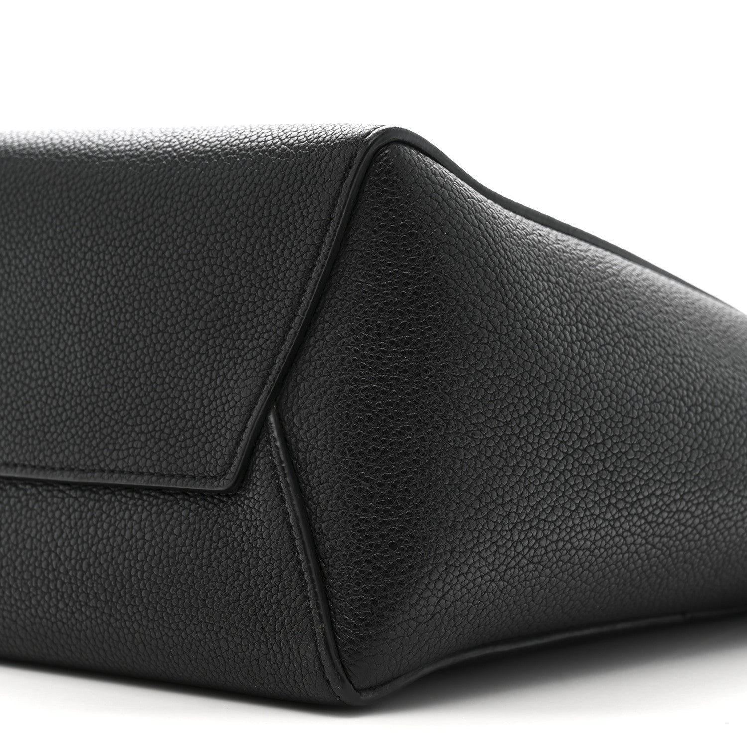 Celine Soft Grained Calfskin Small Sangle Bucket Bag Black 9 of 9