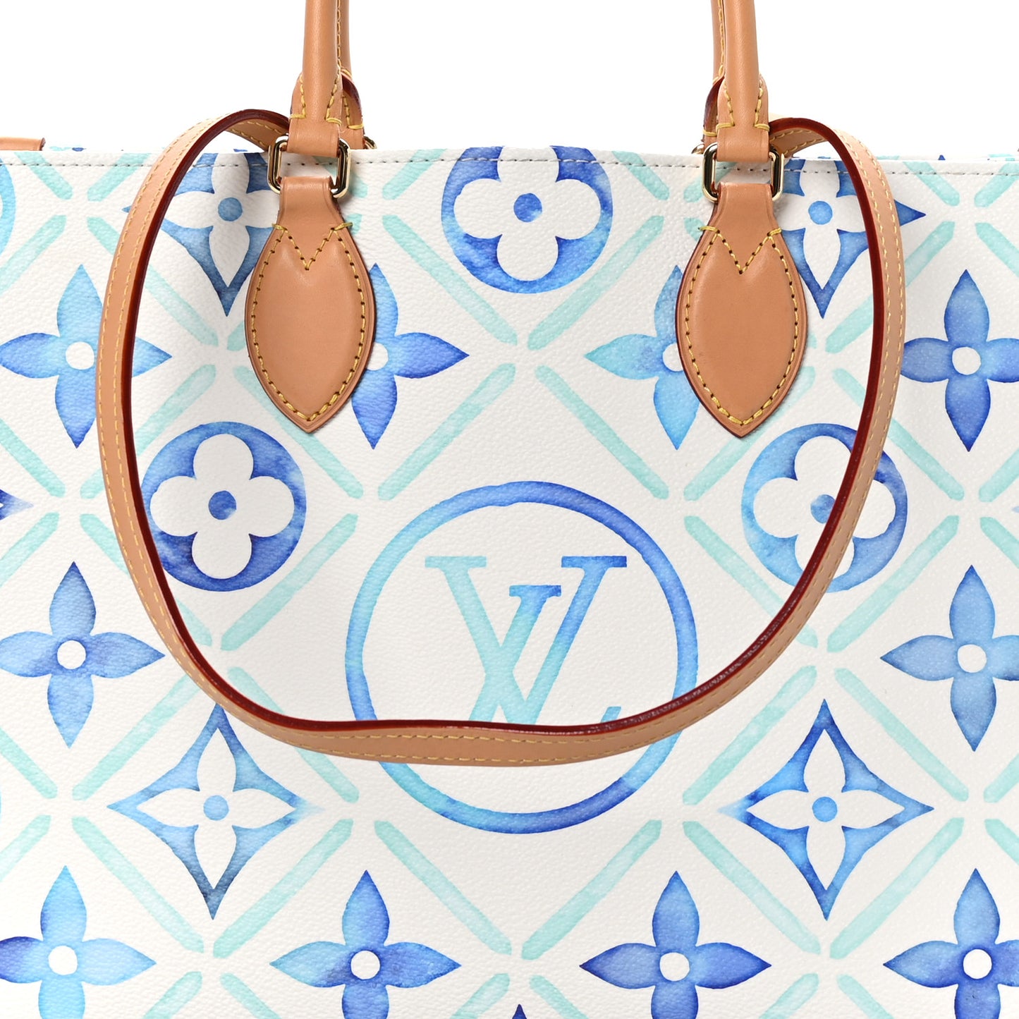 Monogram Tiles By The Pool Onthego MM Lagoon Blue