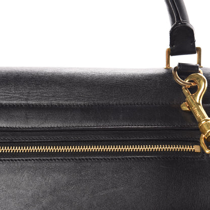 Celine Smooth Calfskin Medium Trapeze Black 22 of 27