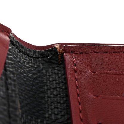 Louis Vuitton Damier Graphite Pocket Organizer Bordeaux 8 of 10