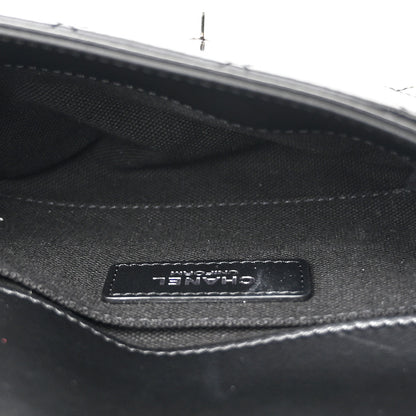 Chanel Calfskin Quilted CC Uniform Flap Belt Bag Black 5 of 12