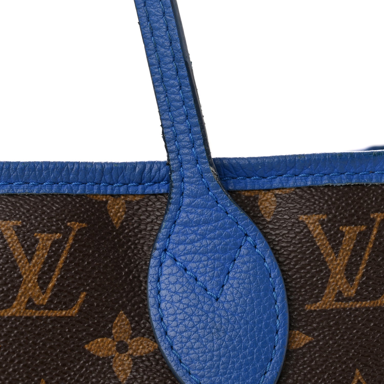 Louis Vuitton Monogram Articles de Voyage Ikat Neverfull MM Grand Blue 11 of 15