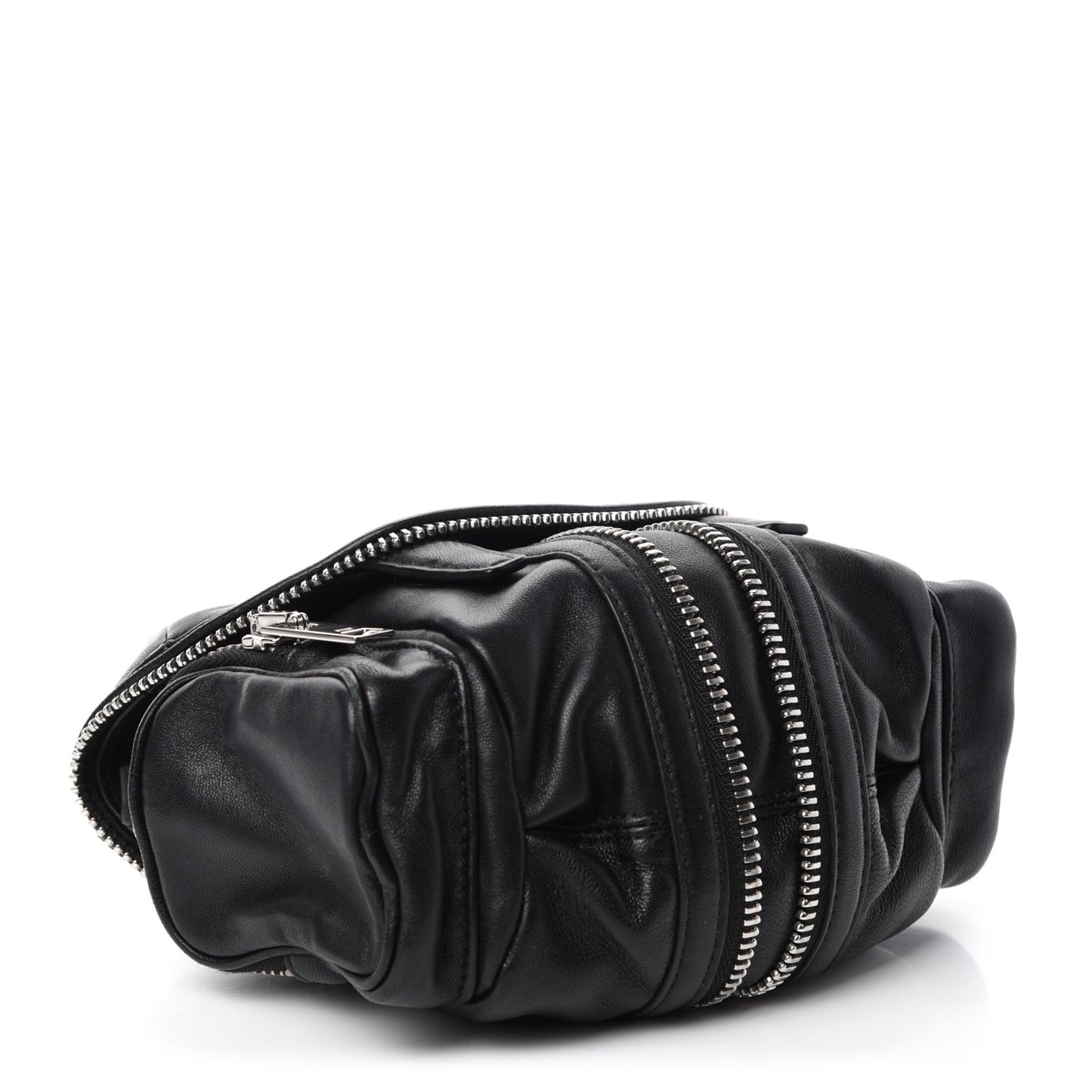 Lambskin Micro Marti Crossbody Black