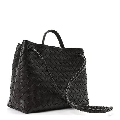 Bottega Veneta Nappa Intrecciato Medium Andiamo Shoulder Bag Fondant 3 of 9