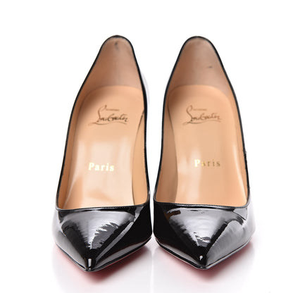 Christian Louboutin Patent Decollete 554 100 Pumps 35.5 Black 2 of 11
