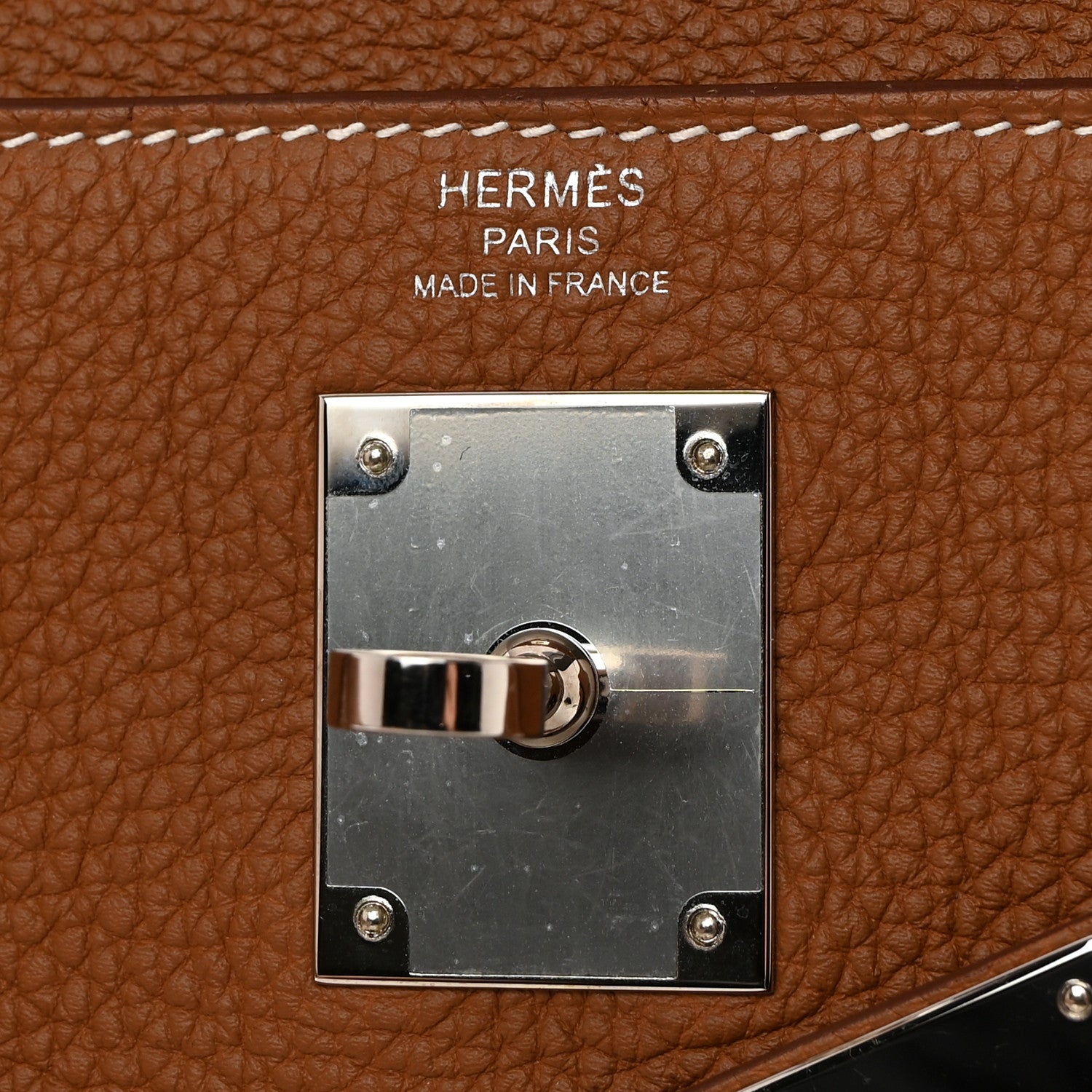Hermes Togo Kelly Retourne 28 Gold 6 of 12