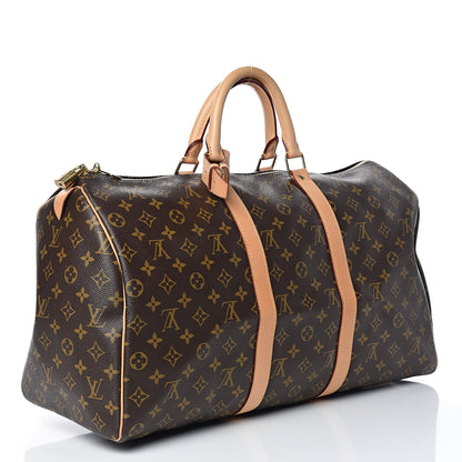 Louis Vuitton Monogram Keepall 50 3 of 9