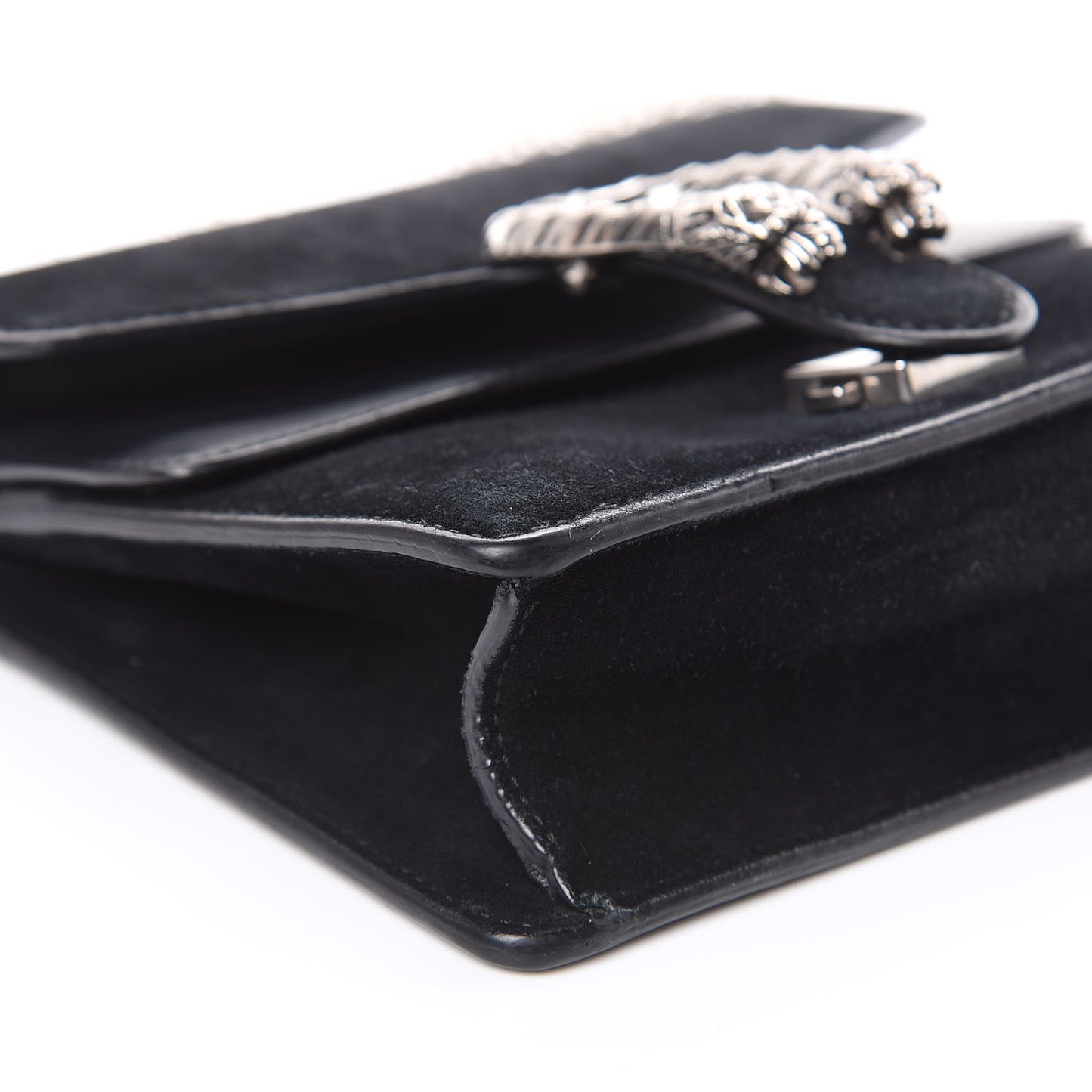 Suede Mini Dionysus Shoulder Bag Black
