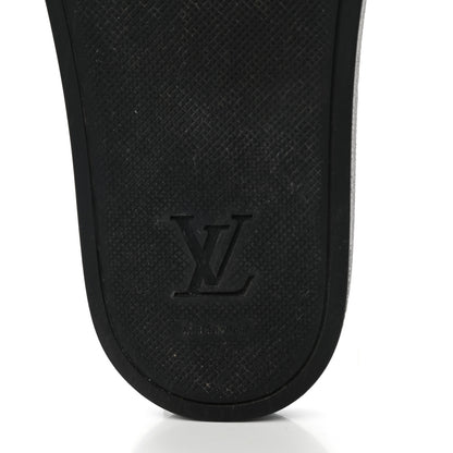 Louis Vuitton Rubber Monogram Mens Waterfront Mules 8 Macassar 6 of 8