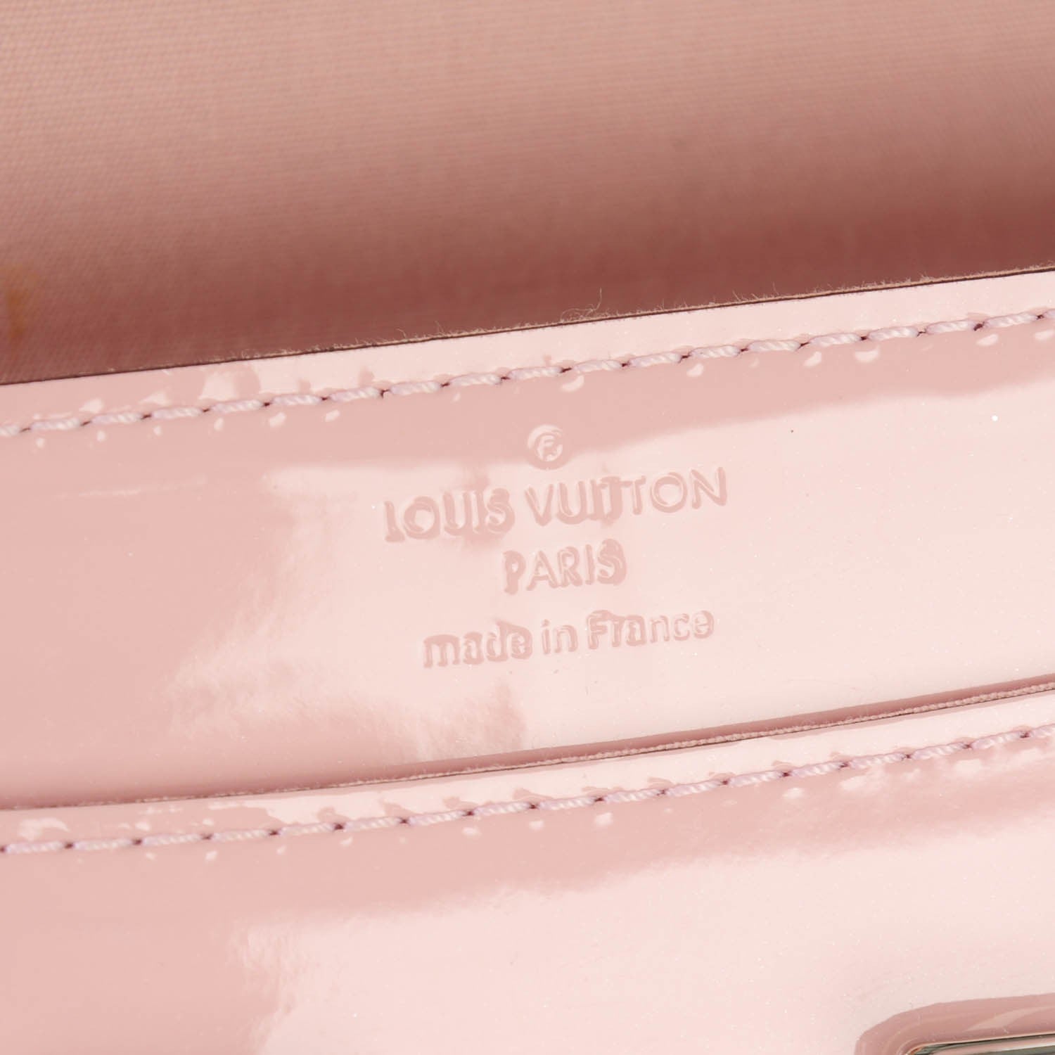 Louis Vuitton Patent Chain Louise MM Rose Ballerine 6 of 7