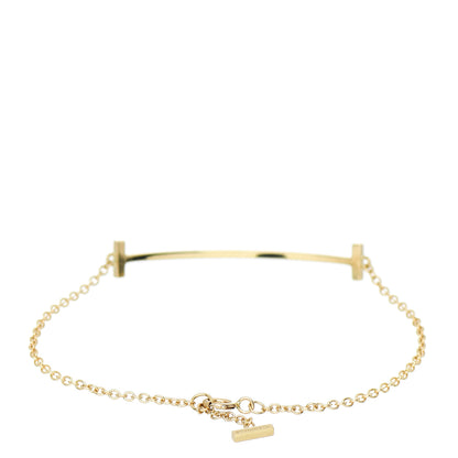 Tiffany 18K Yellow Gold T Smile Bracelet 2 of 4