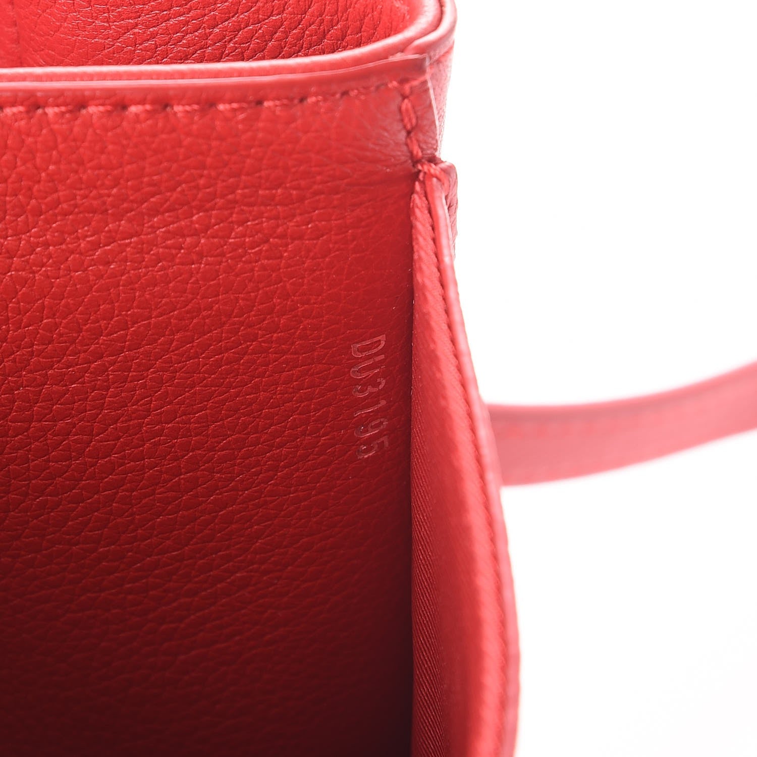 Louis Vuitton Calfskin Lockme II Chain Bag BB Rubis 7 of 9