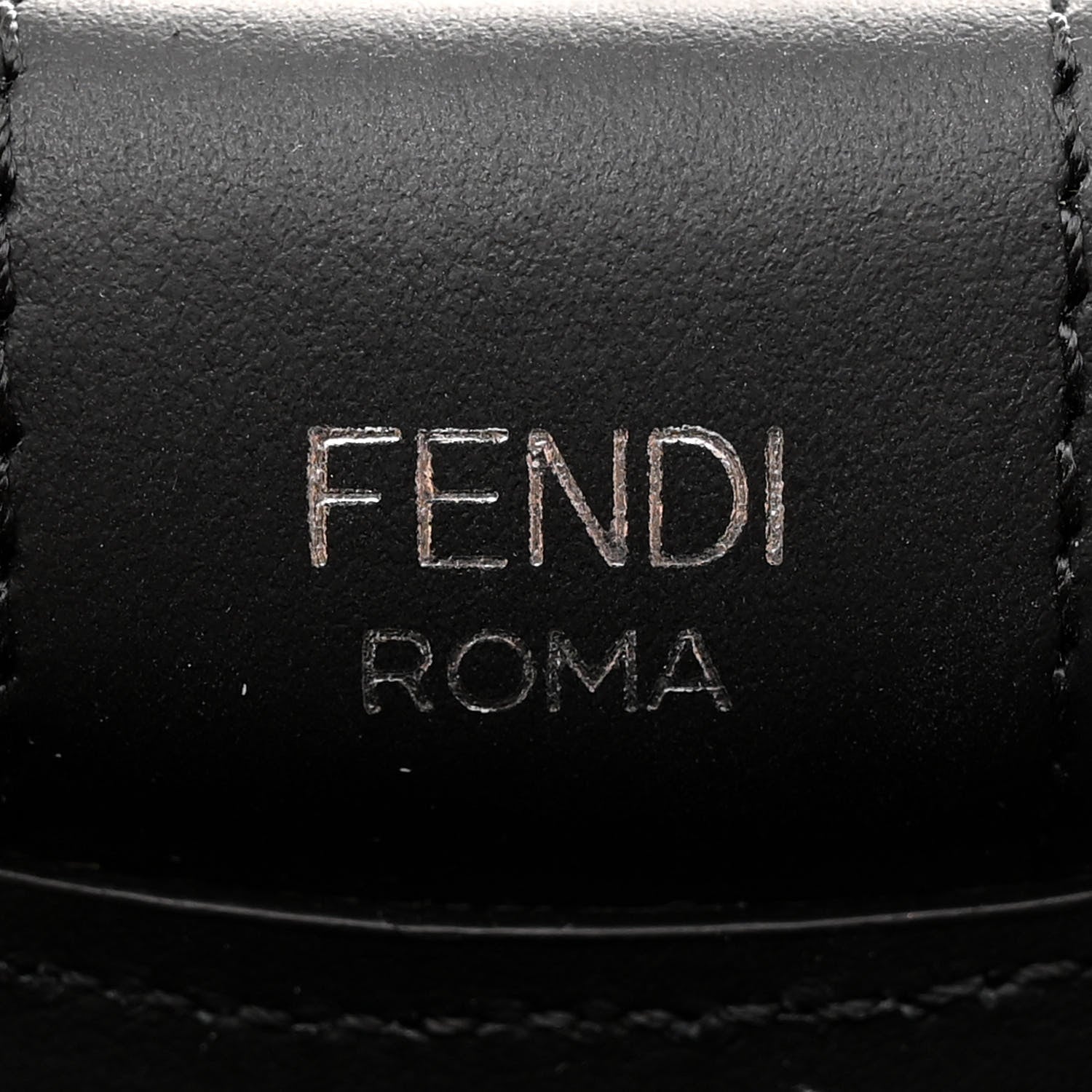 Fendi Wicker Vitello Century FF 1974 Small Runaway Shopper Tote Natural Black 6 of 9