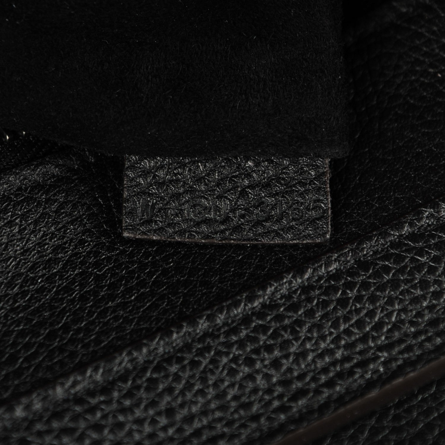Celine Drummed Calfskin Micro Luggage Black 8 of 8
