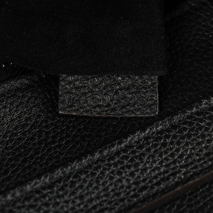Celine Drummed Calfskin Micro Luggage Black 8 of 8