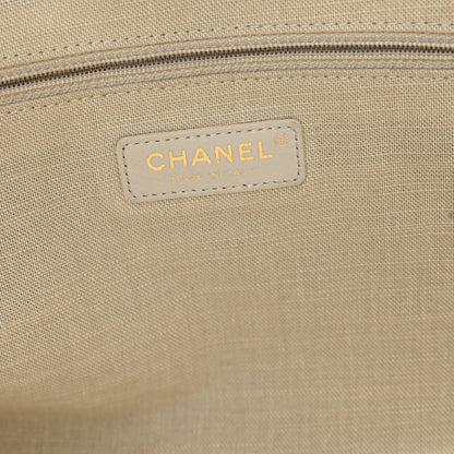 Chanel Mixed Fibers Small Deauville Tote Black 7 of 12