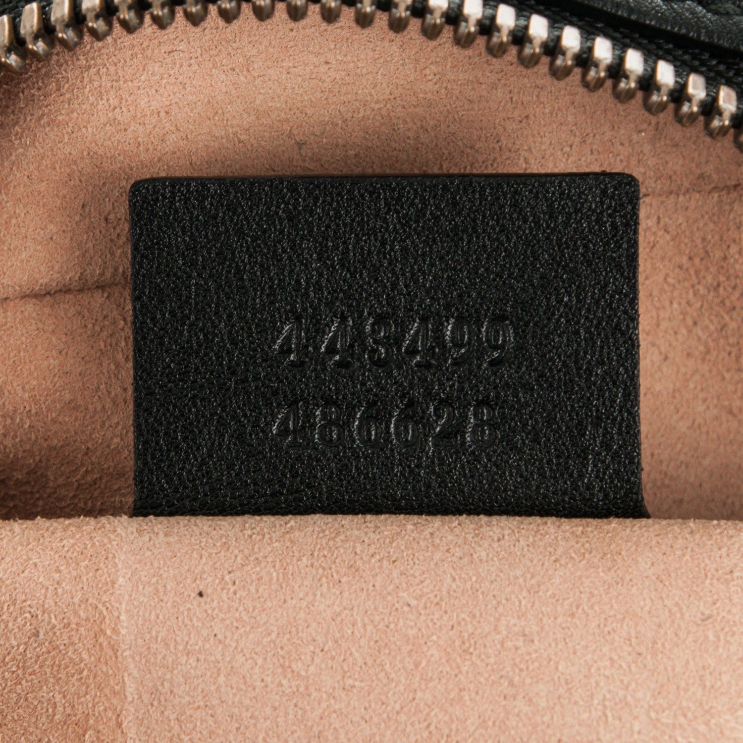 Gucci Calfskin Matelasse GucciGhost Medium GG Marmont Chain Shoulder Bag Black New Acquamarine 7 of 7