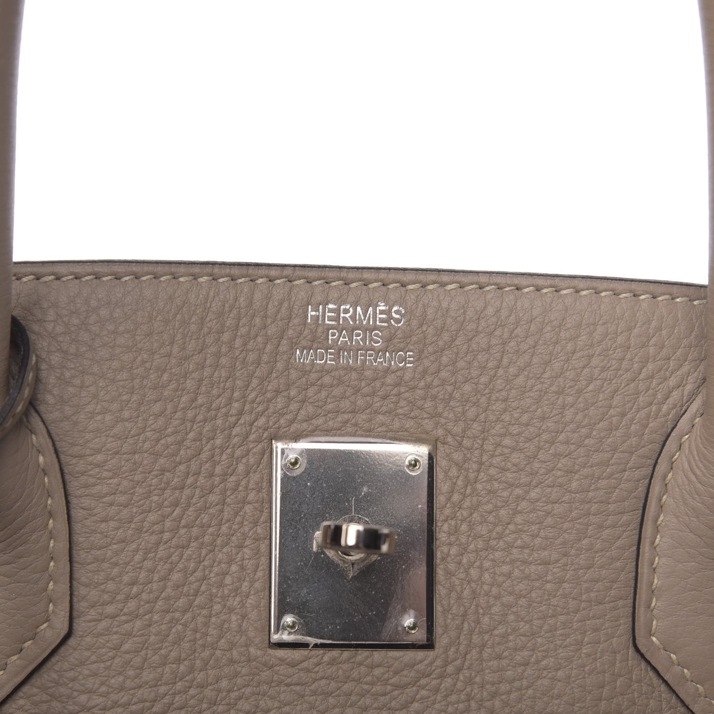 Togo Birkin 40 Gris Tourterelle