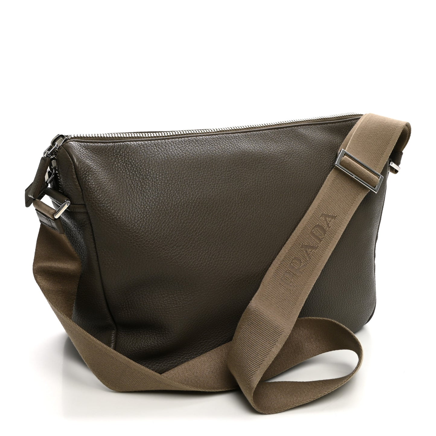 Vitello Daino Medium Messenger Bag Bambu