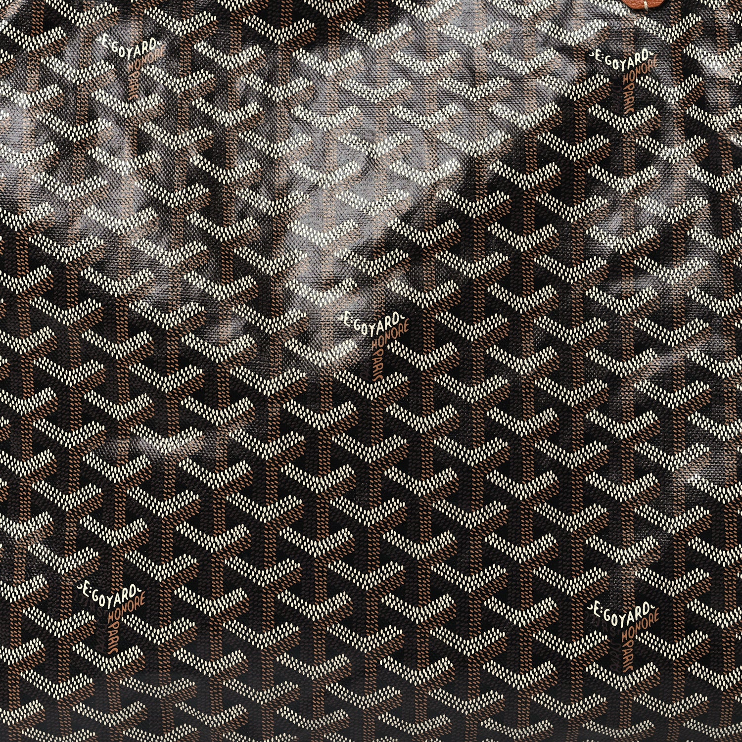 Goyard Goyardine Saint Louis GM Black Gold 8 of 10