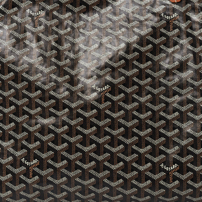 Goyard Goyardine Saint Louis GM Black Gold 8 of 10