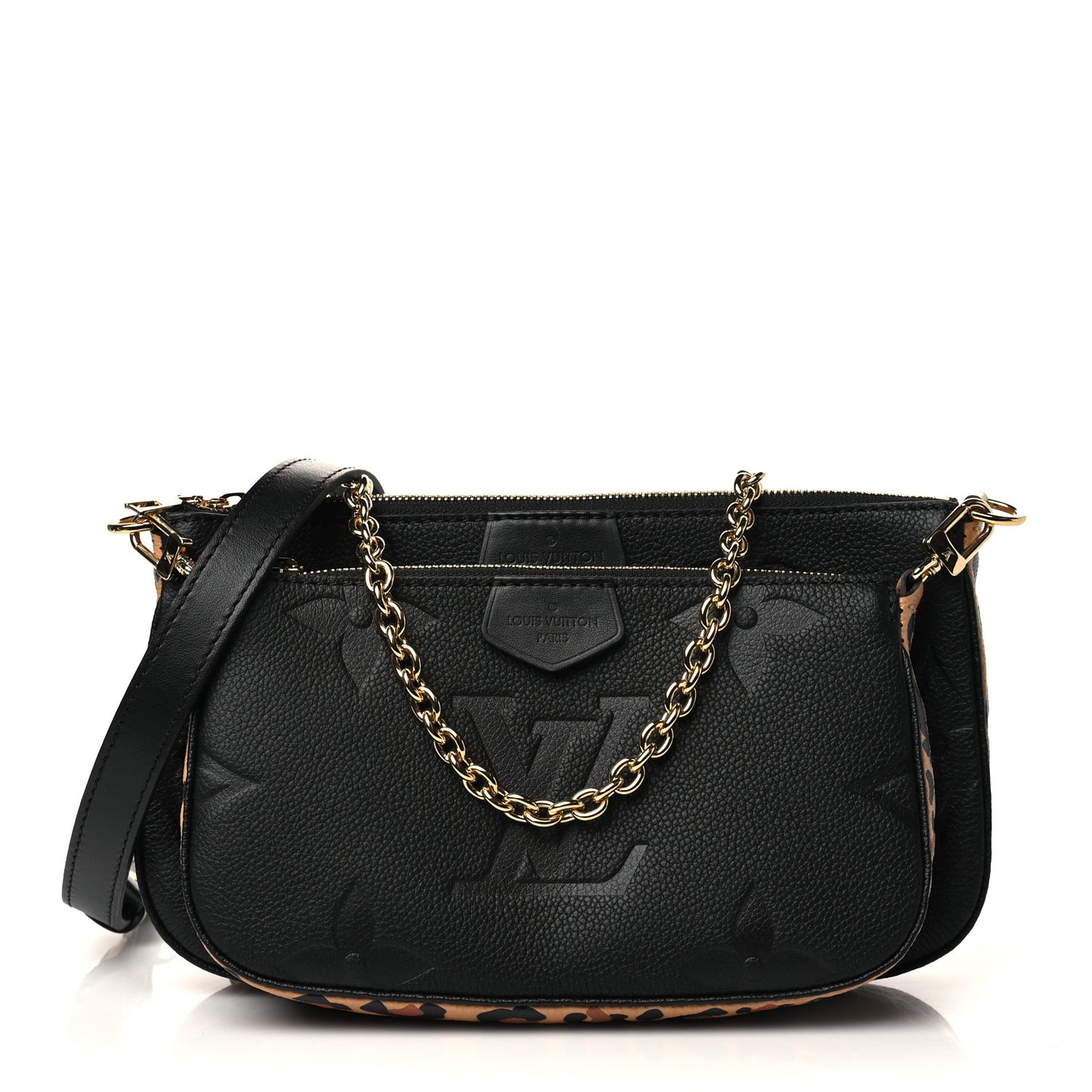 Empreinte Monogram Giant Wild At Heart Multi Pochette Accessories Black