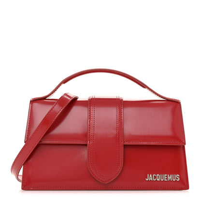 Jacquemus Glazed Calfskin Le Grand Bambino Red 1 of 13