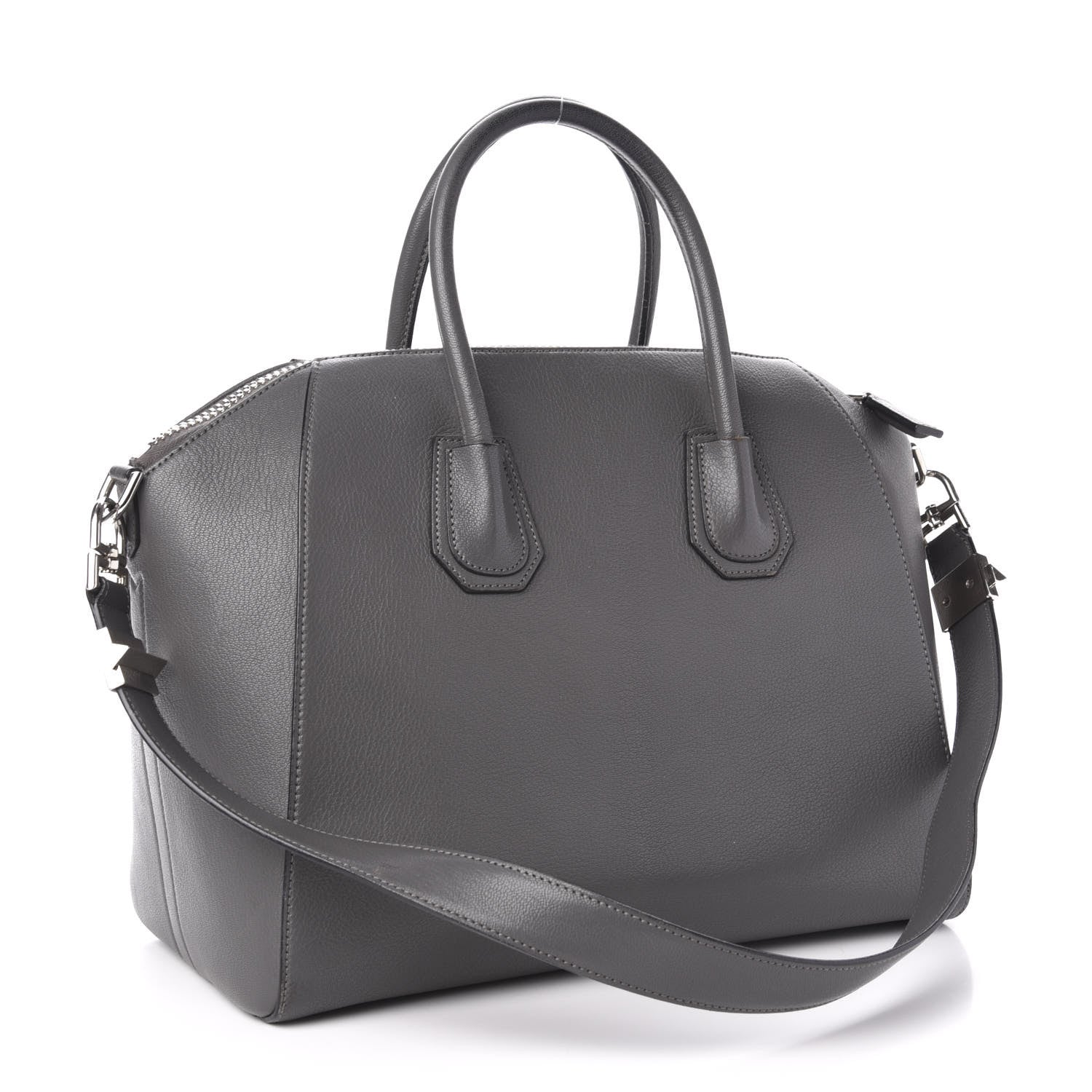 Givenchy Sugar Goatskin Medium Antigona Dark Grey 4 of 13