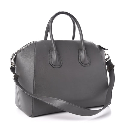 Givenchy Sugar Goatskin Medium Antigona Dark Grey 4 of 13
