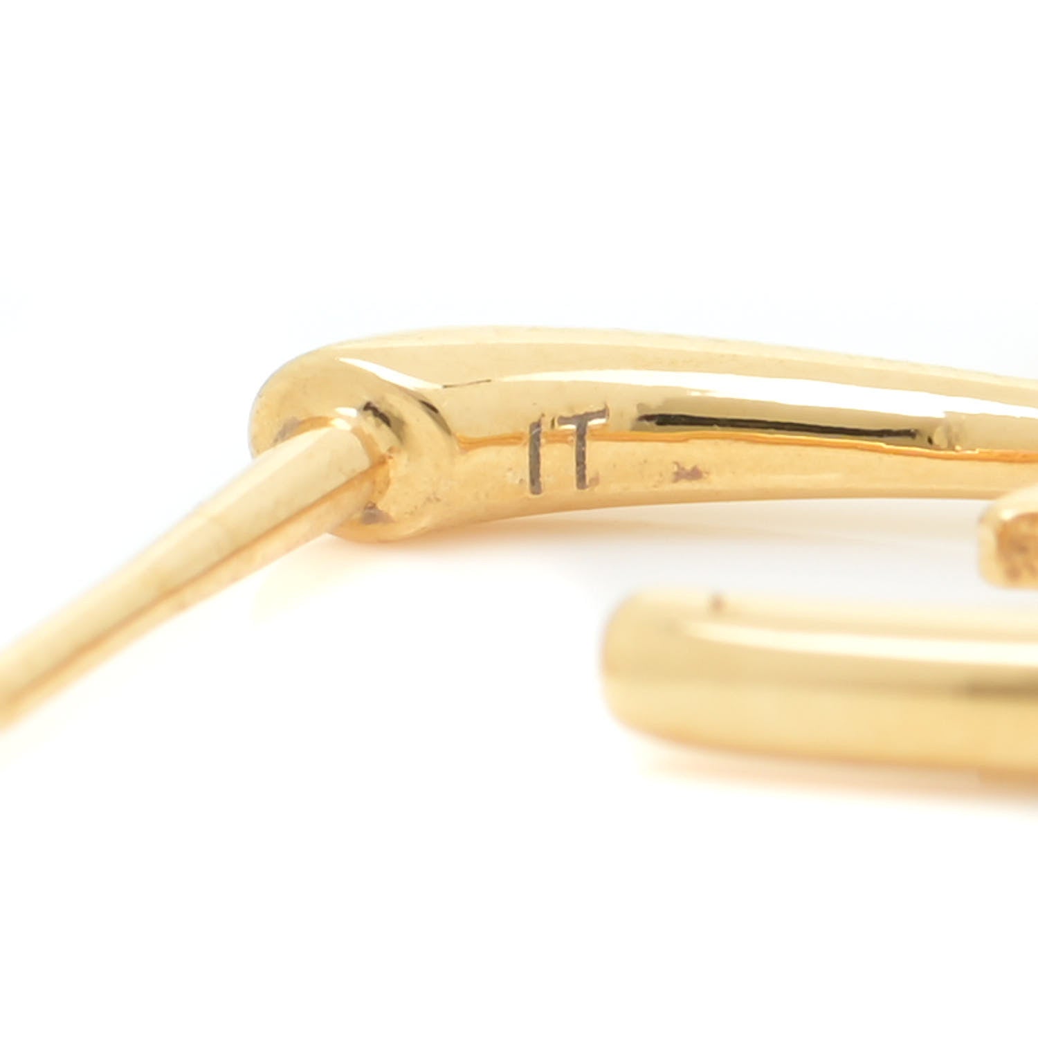 Louis Vuitton Fall In Love Heart Earrings PM Gold 7 of 10
