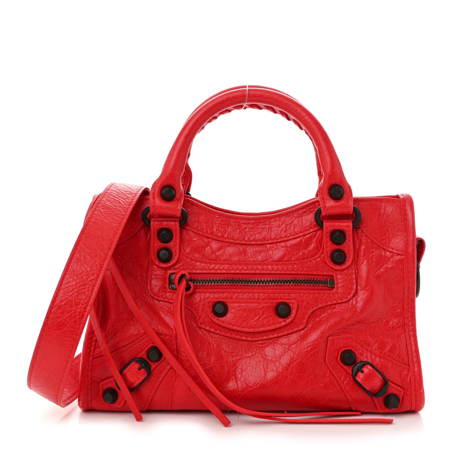 Agneau Arena Classic Hardware Mini City Vermillon Red