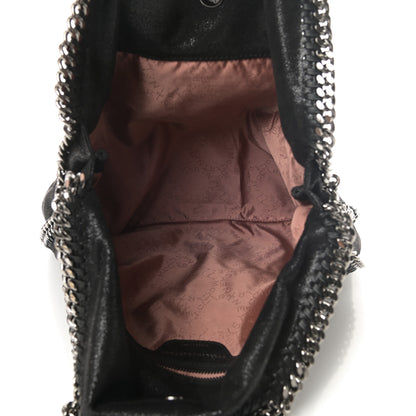 Stella McCartney Shaggy Deer Falabella Fold Over Tote Black 5 of 10