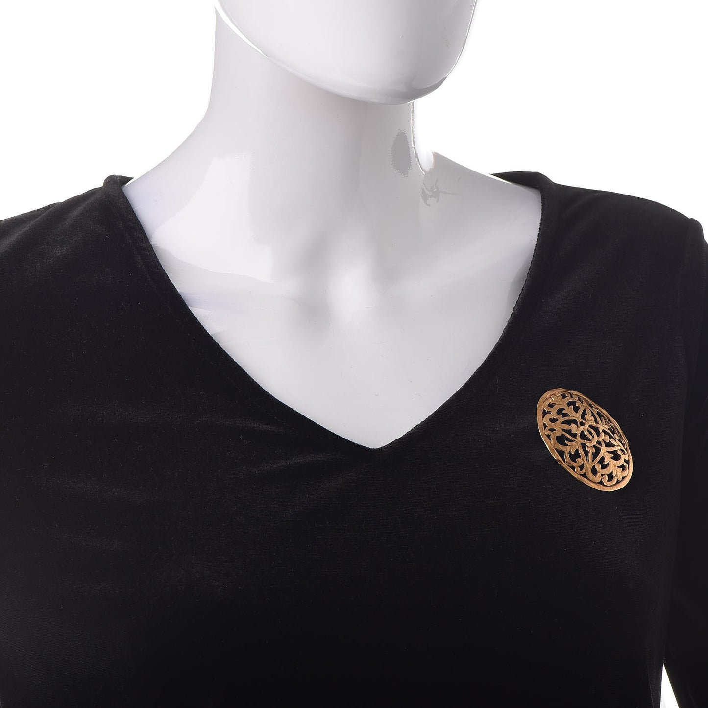 CC Brooch Gold