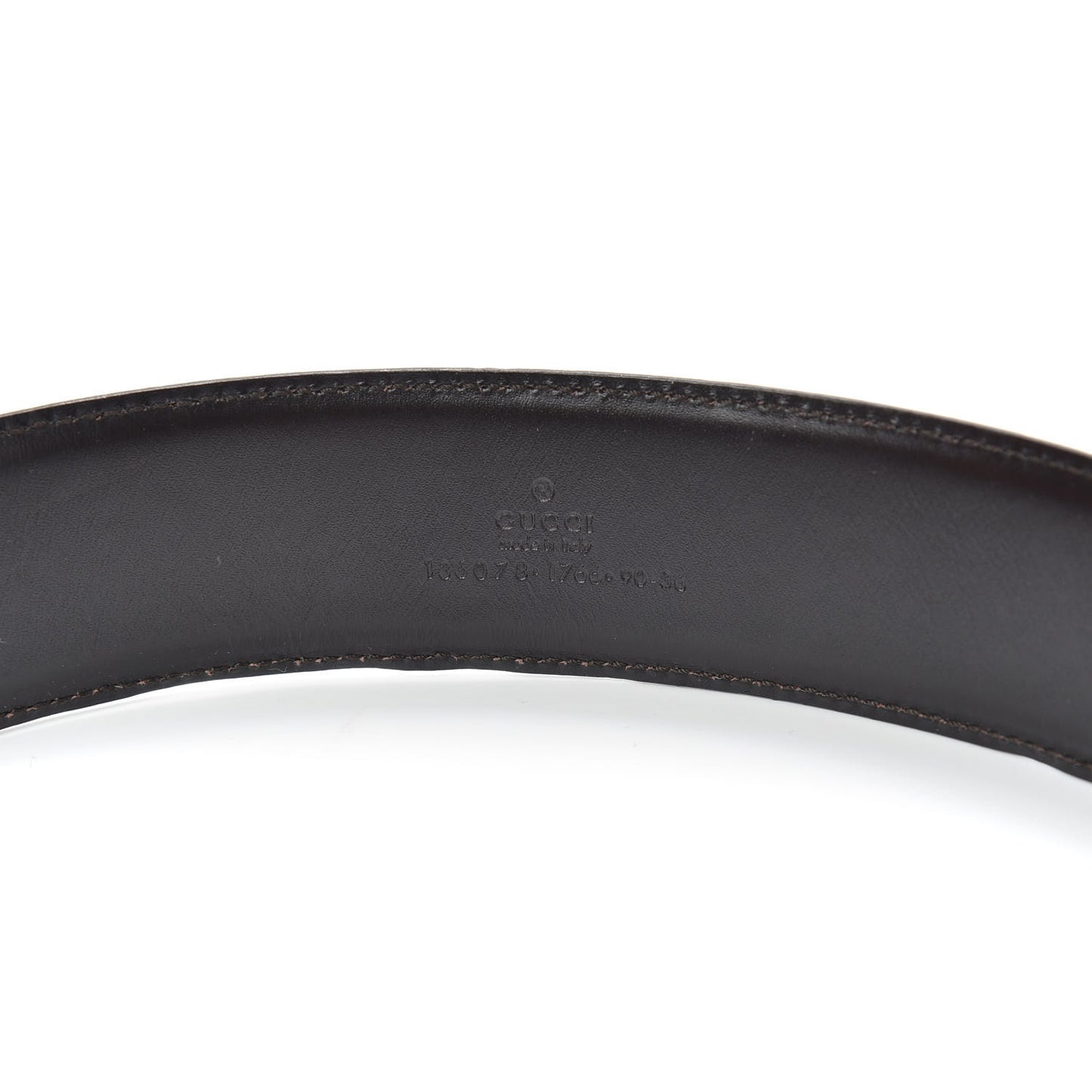 Calfskin Bamboo Ring Belt 90 36 Gold