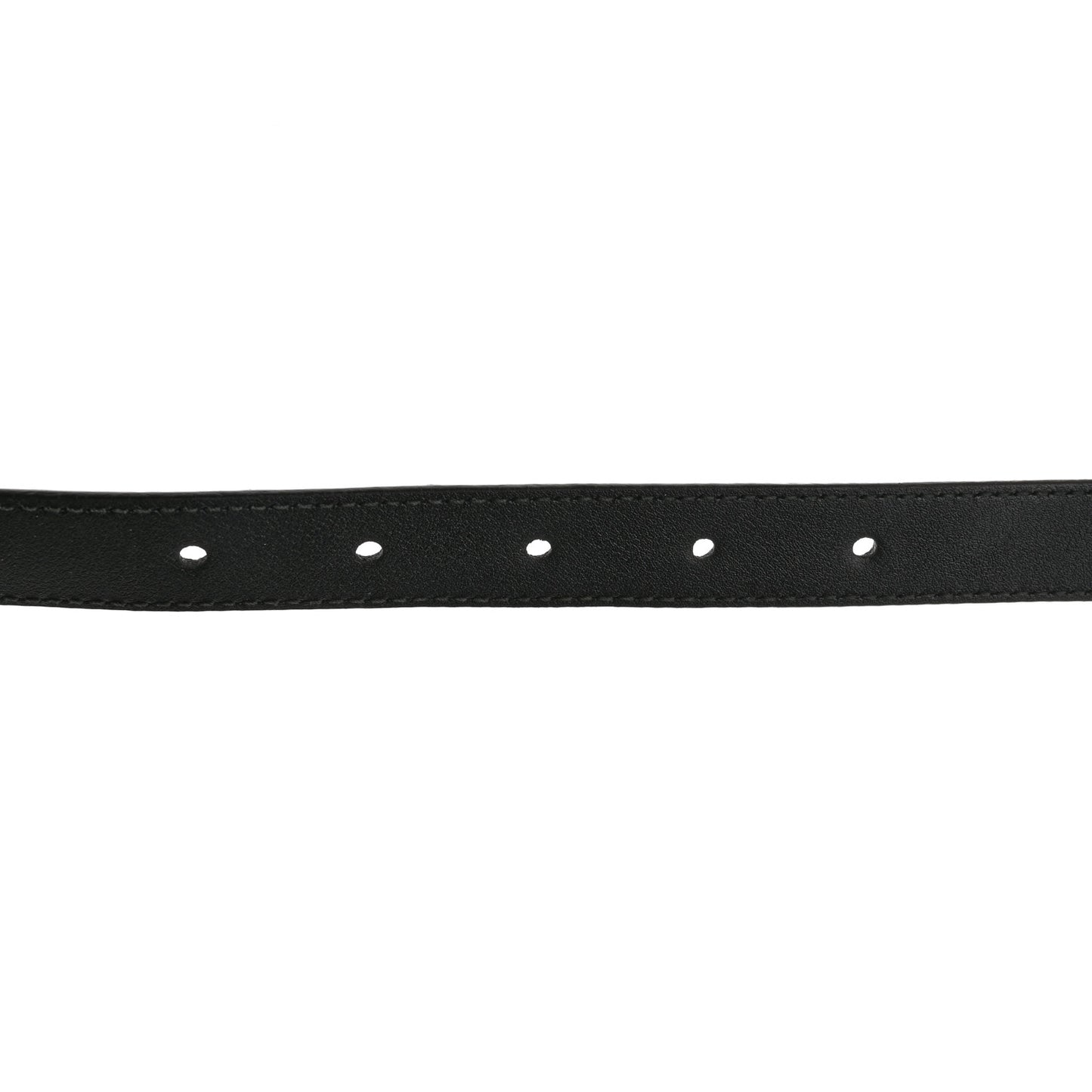 Calfskin Double G 20mm Belt 75 30 Black
