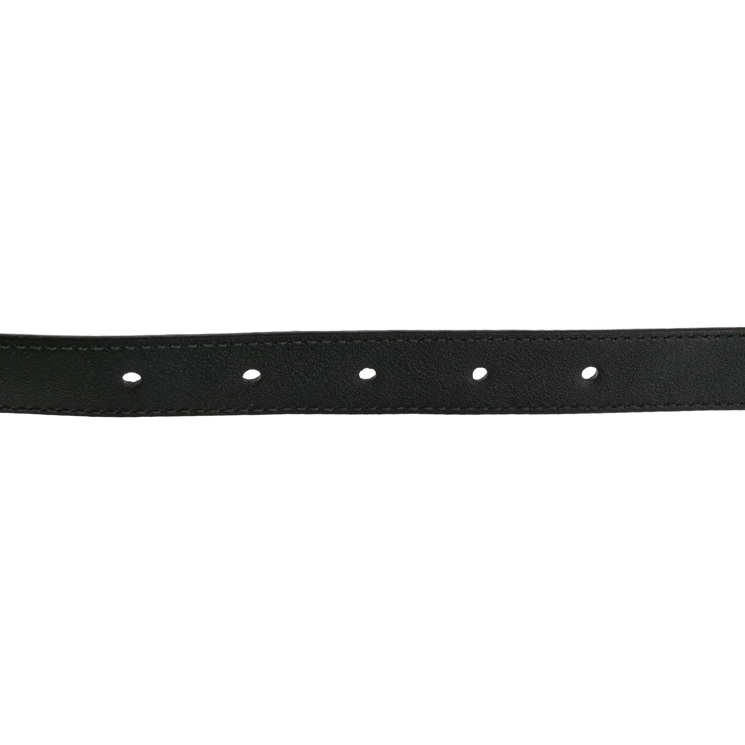 Gucci Calfskin Double G 20mm Belt 75 30 Black 4 of 6