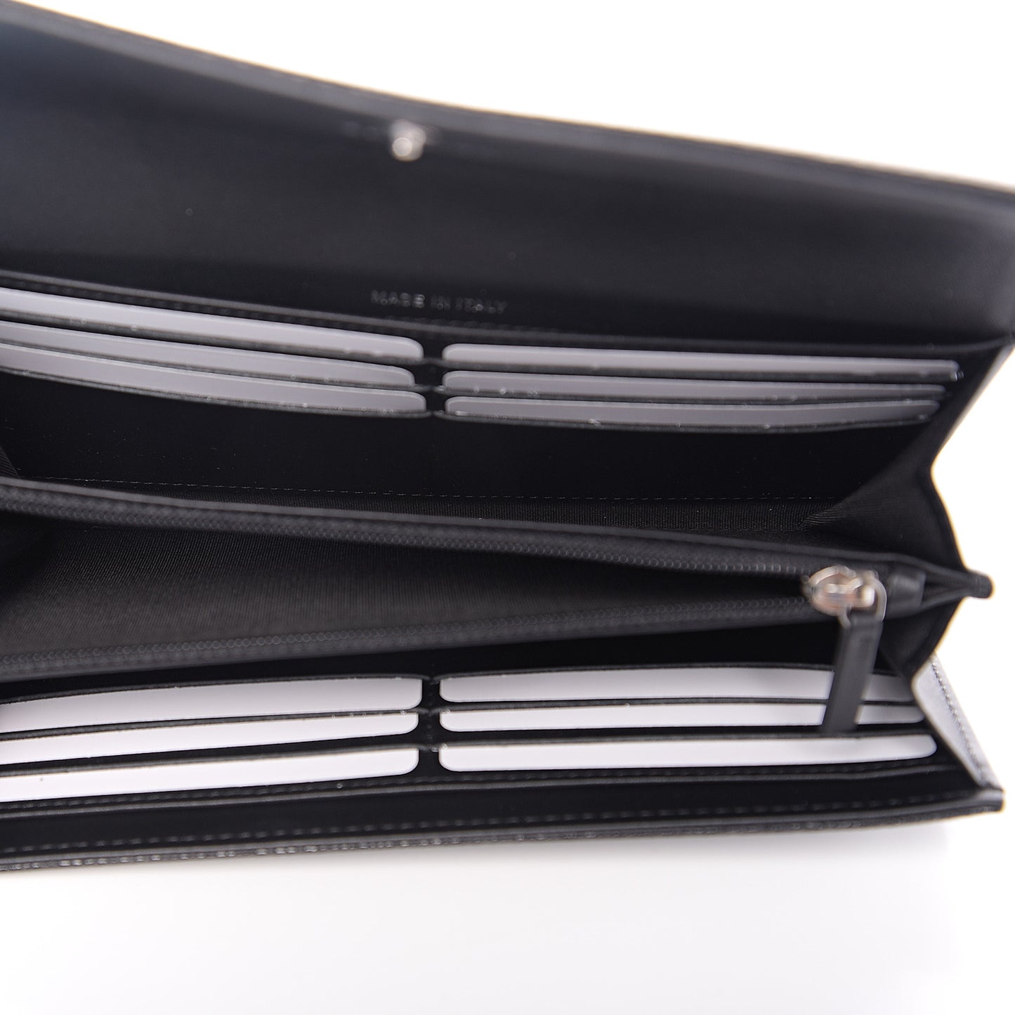 Caviar Timeless CC Large Flap Wallet Black