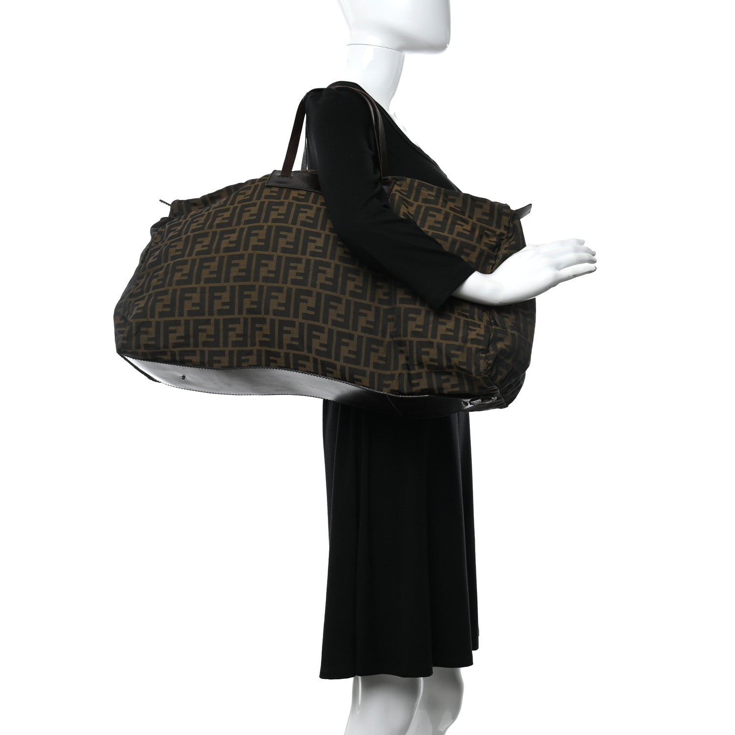 Fendi Zucca Travel Tote Tobacco 2 of 11