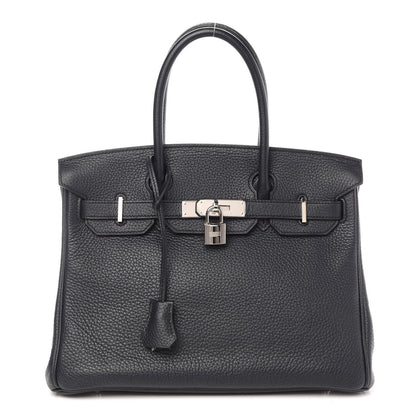 Hermes Togo Birkin 30 Bleu Obscur 1 of 14
