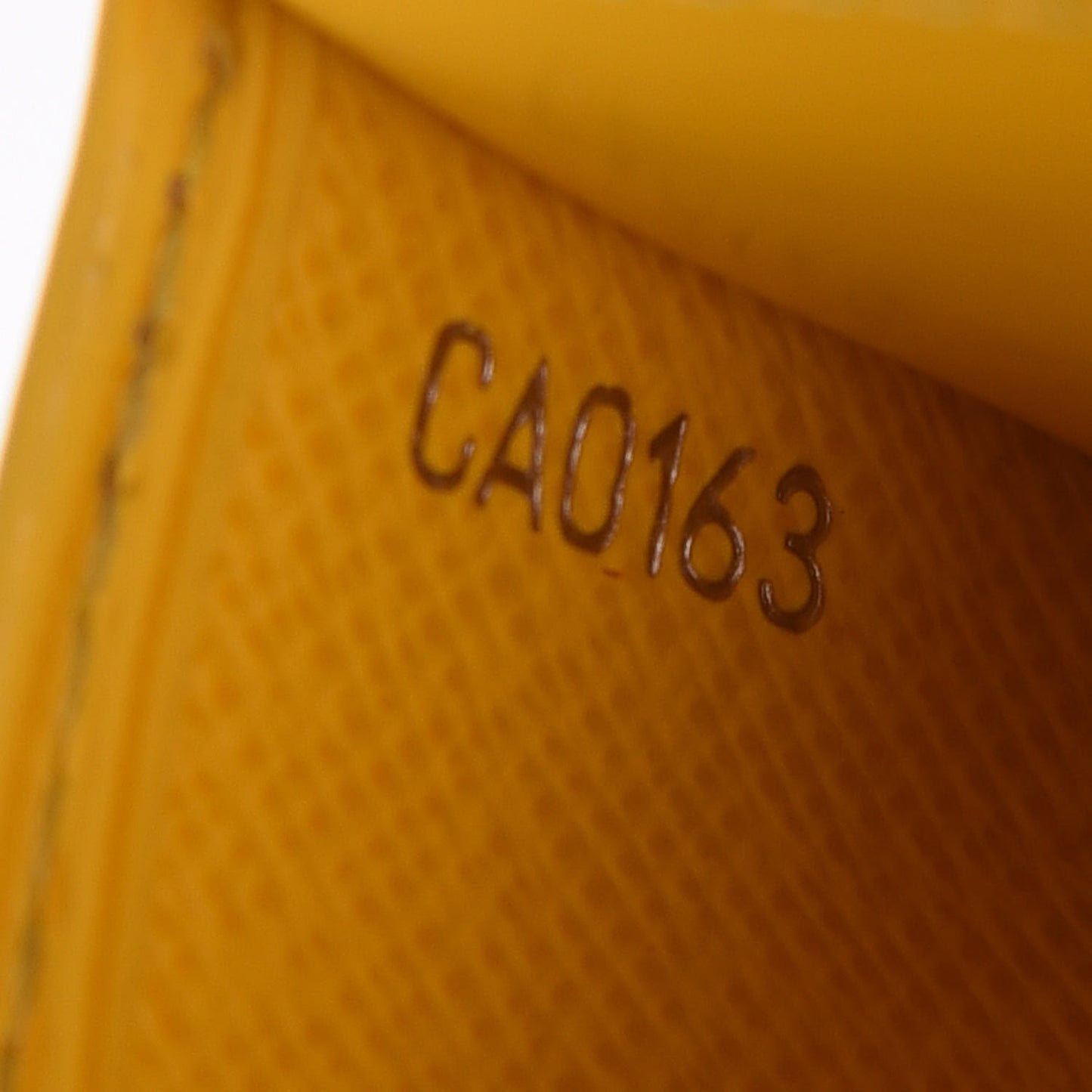 Epi Card Holder Jonquille