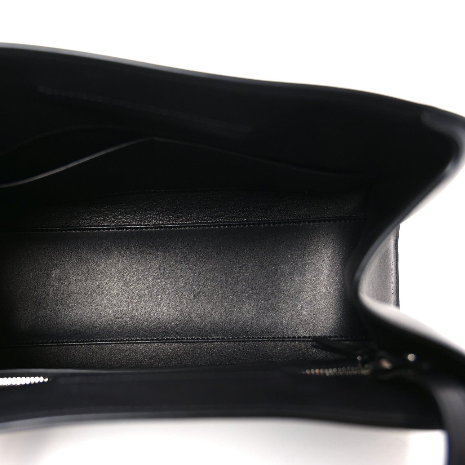 The Row Smooth Calfskin Peggy Bag Black 5 of 9