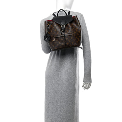 Louis Vuitton Monogram Montsouris PM Black 2 of 9