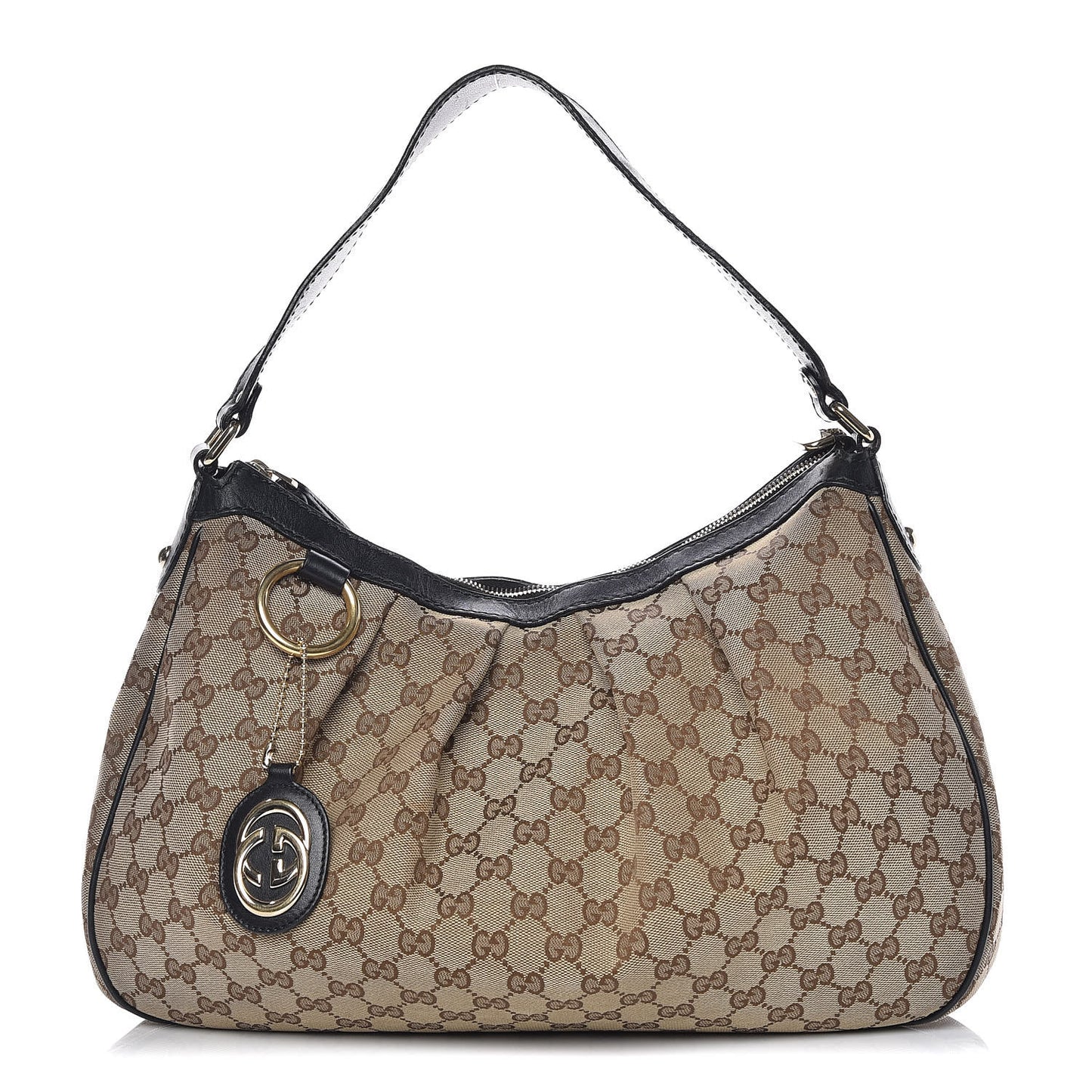 Monogram Medium Sukey Hobo Black