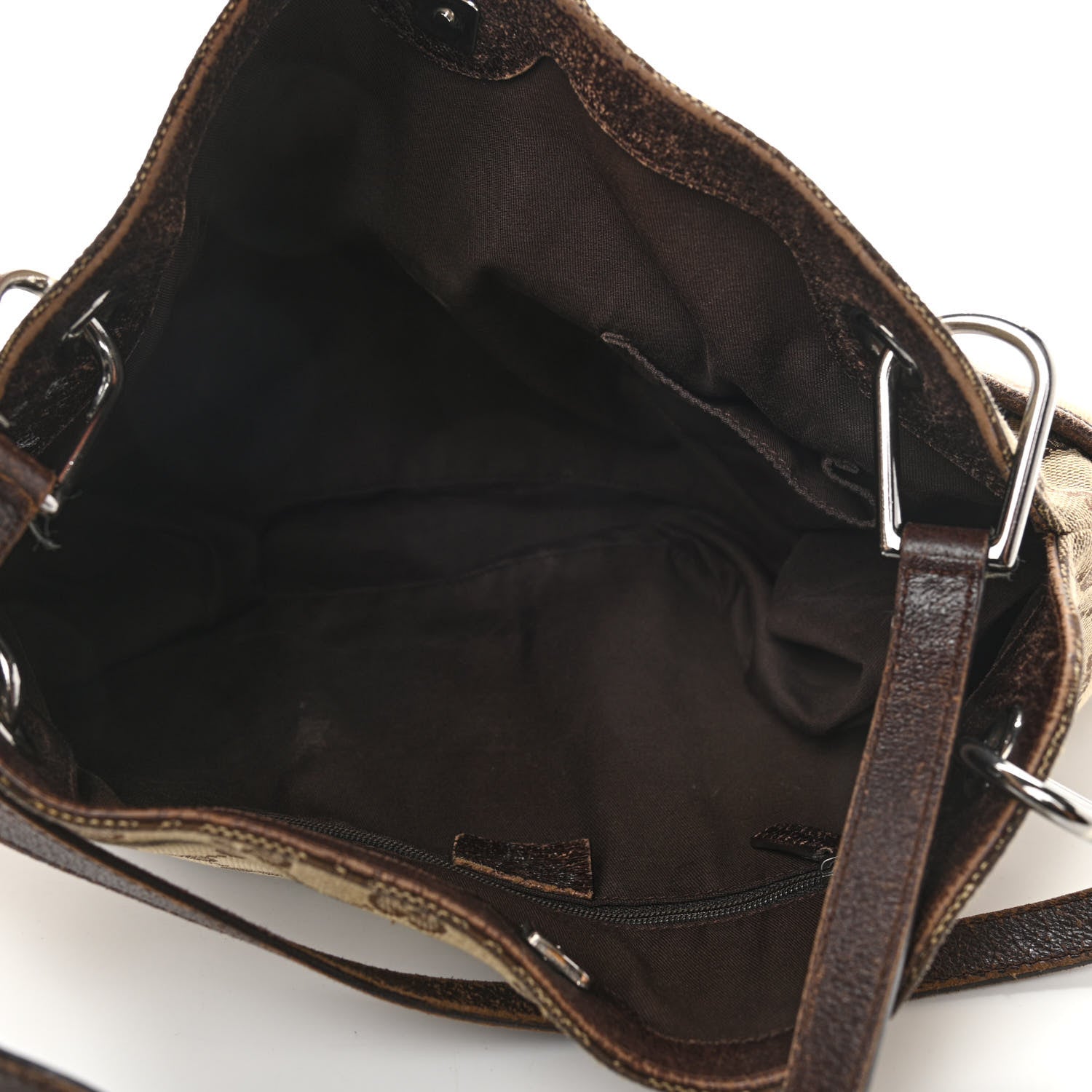 Gucci Monogram Medium Eclipse Shoulder Bag Dark Brown 4 of 16